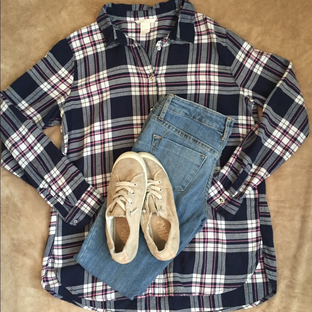 Perfect flannel for Fall!